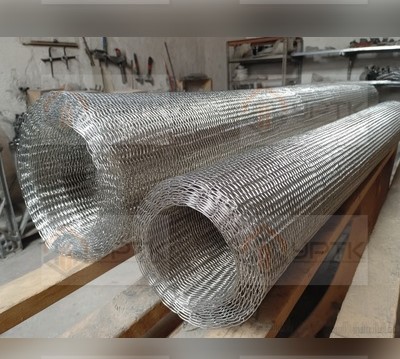 Сетка нержавеющая в картах AISI 304, 15×15×5,5мм