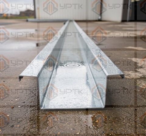 Планка ендовы верхняя оцинкованная, 0,4×100×100мм, RAL 3011 Коричнево-красный