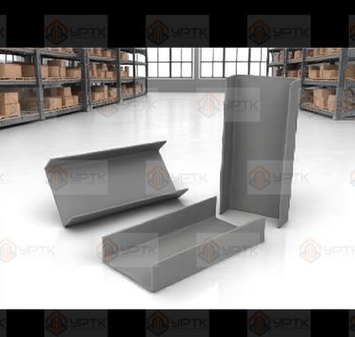 Опора уголковая приварная 1220×41×500 мм