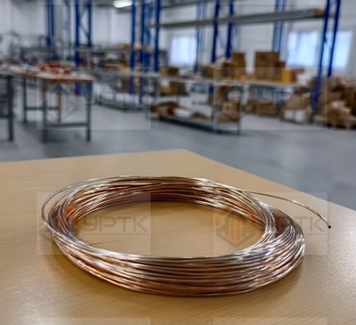 Проволока медная прямоугольная твердая ПМТ, 9×35мм