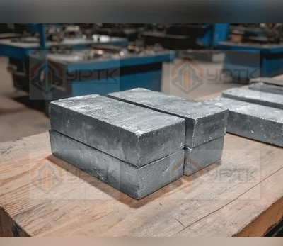 Кирпич свинцовый ласточкин хвост С1, 100×150×50мм