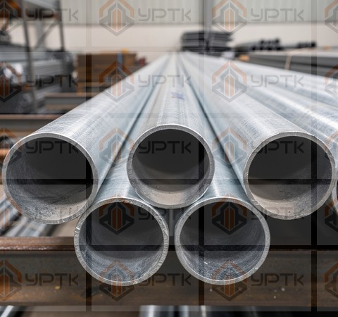 Труба оцинкованная бесшовная г/д 10Г2, 100×12,5мм, ГОСТ 8731-74