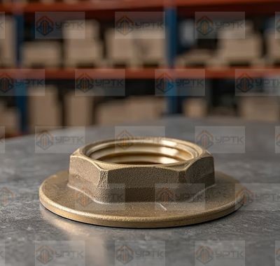 Контргайка нержавеющая AISI 304 33,7 мм Ду25