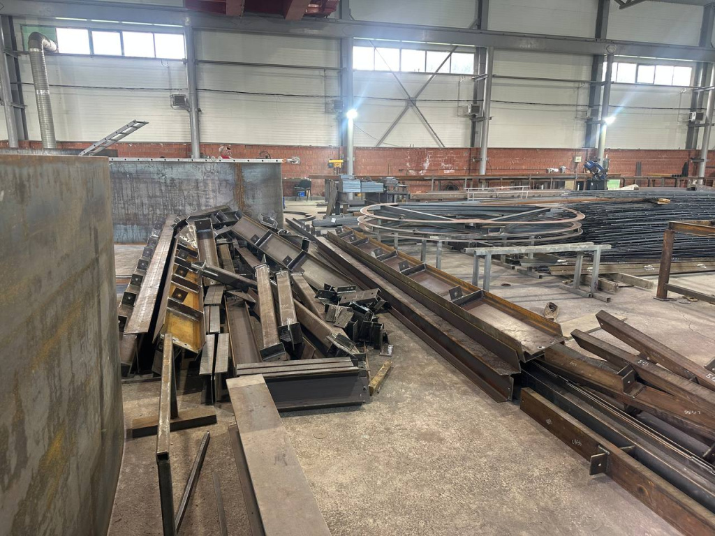 Металлоконструкции в производстве