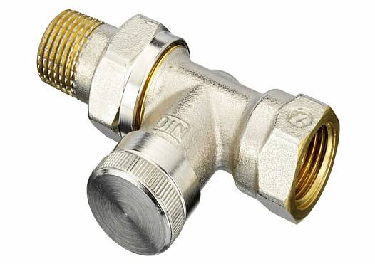 Клапан запорный латунный ВР прямой Danfoss RLV 20 ДУ 20 РУ 10