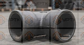 Двойной раструб чугунный