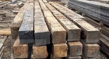 Шпалы железнодорожные деревянные