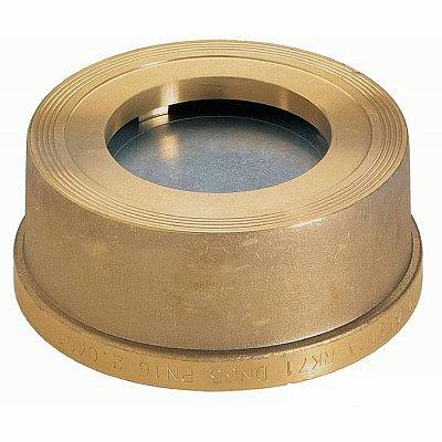 Клапан обратный латунный межфланцевый пружинный Danfoss NVD 802 ДУ 50 РУ 16