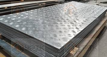 Лист рифленый нержавеющий